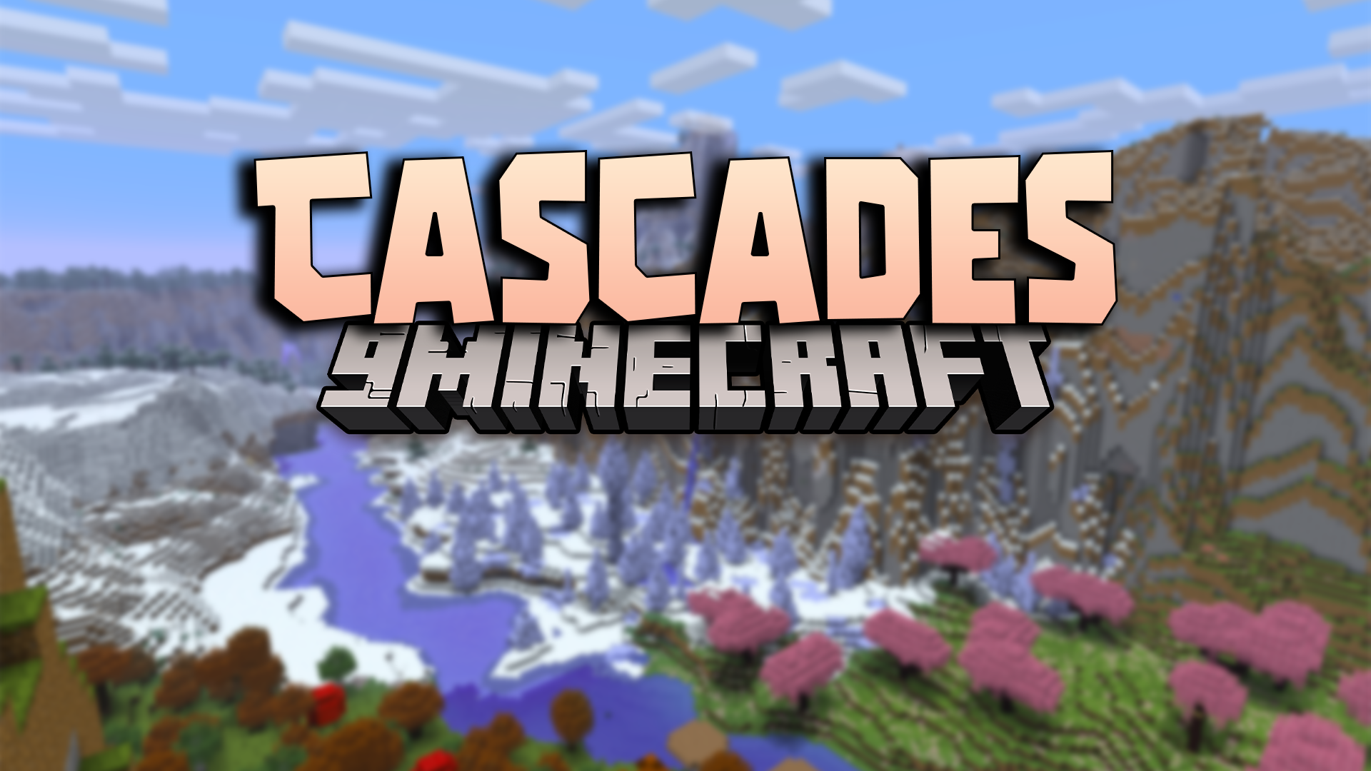 Cascades (Hybrid Beta) Data Pack (1.21, 1.20.1) - A Minecraft Data Pack For Breathtaking Terrain 1