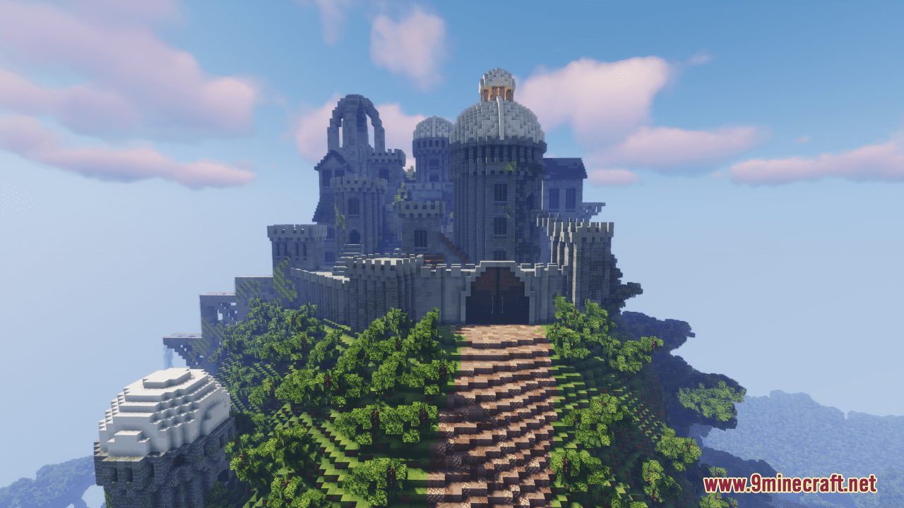 Castle On The Mountain Map (1.21.1, 1.20.1) - Fantasy Build 8