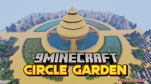 Circle Garden Map (1.21.1, 1.20.1) – A Serene Retreat Thumbnail