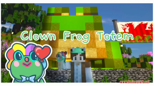 Clown Frog Totem Resource Pack (1.20.6, 1.20.1) – Texture Pack Thumbnail