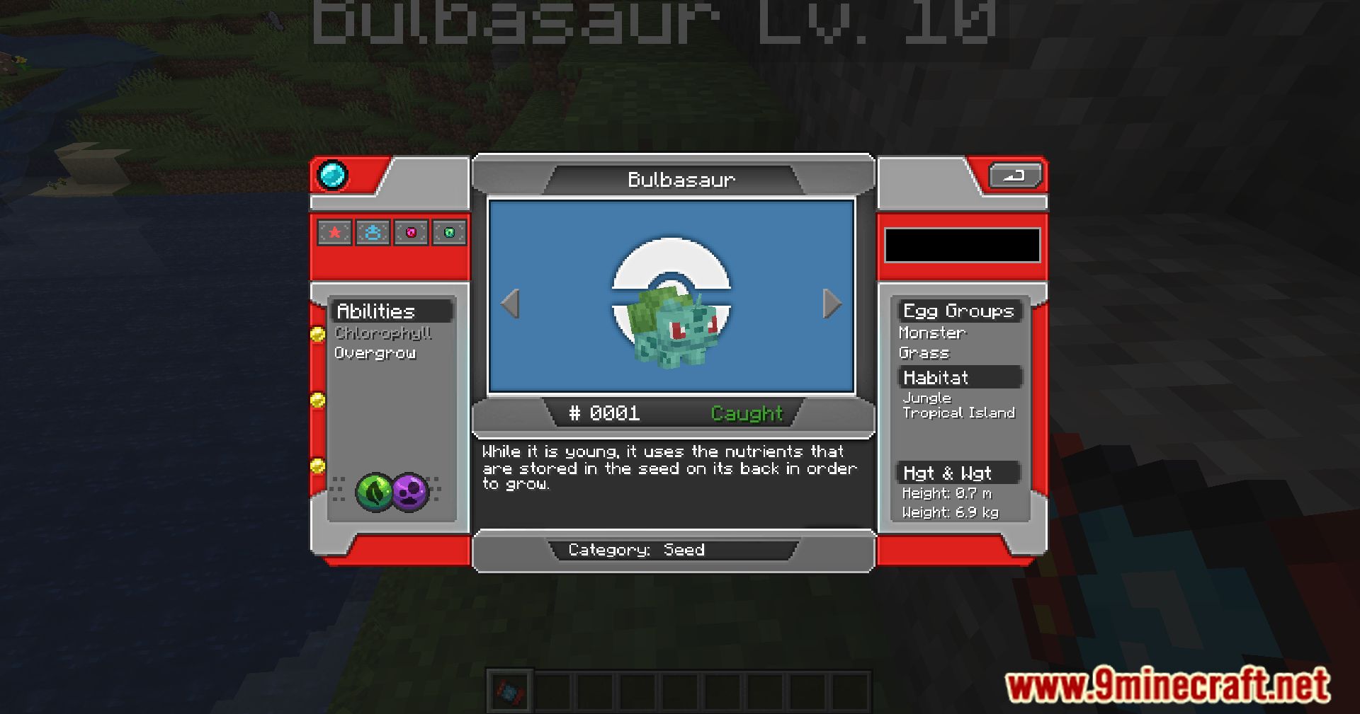 Cobbledex Mod (1.20.1) - Real-Time Pokémon Data 5