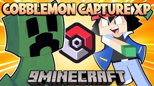 Cobblemon Capture XP Mod (1.20.1, 1.19.2) – Receiving EXP When Capture A Pokémon Thumbnail