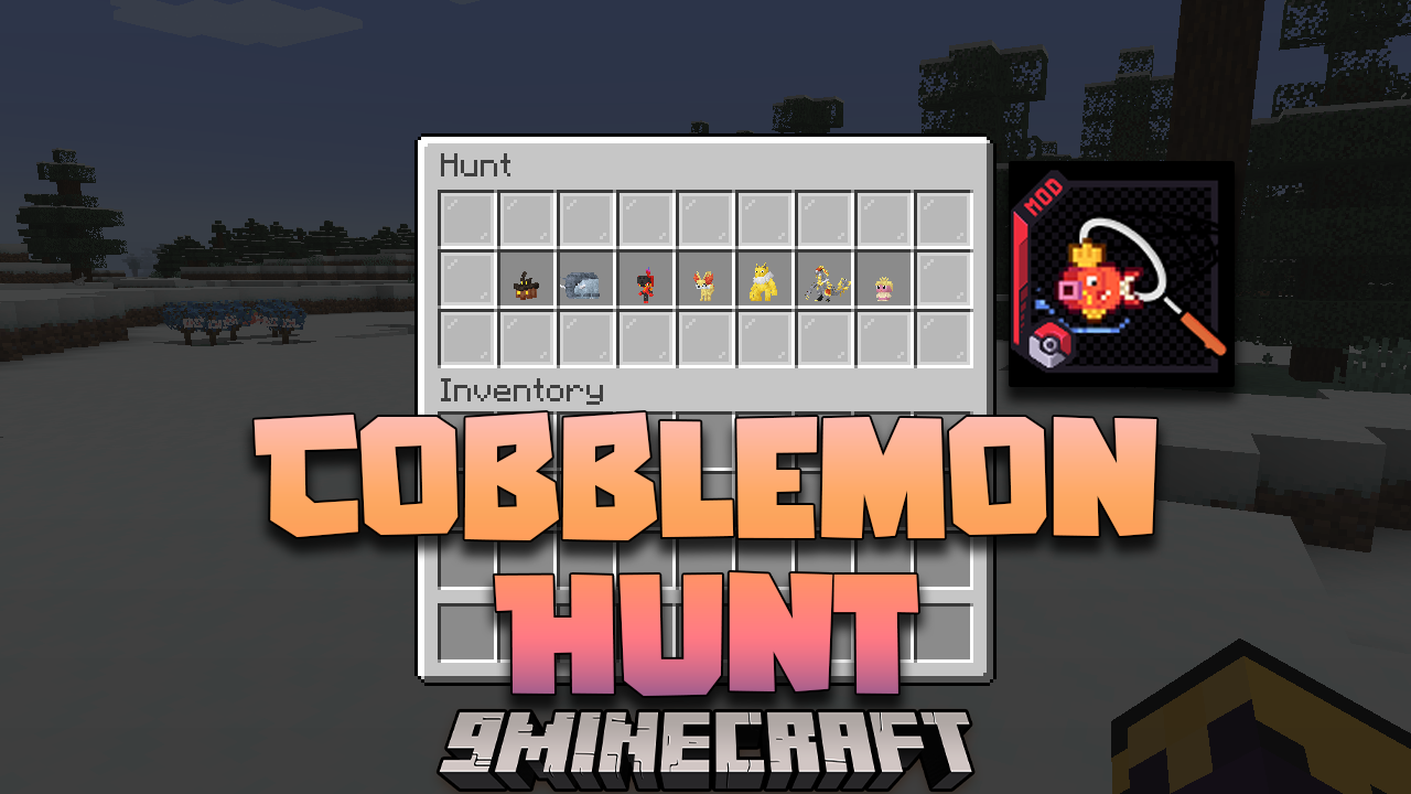 Cobblemon Hunt Mod (1.20.1) - Bounty Hunting In Cobblemon 1