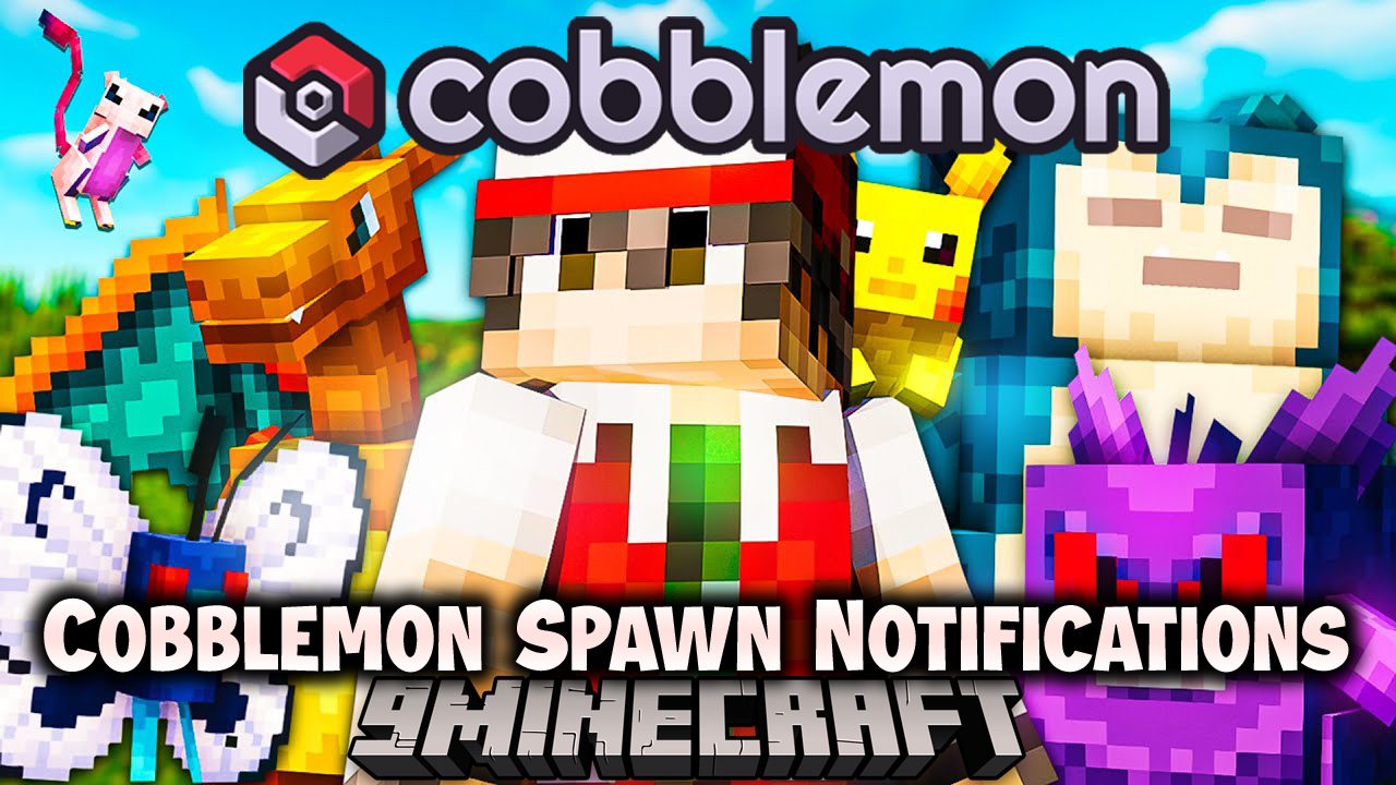 Cobblemon Spawn Notifications Mod (1.20.1, 1.19.2) - Notify When Legendary Appears 1