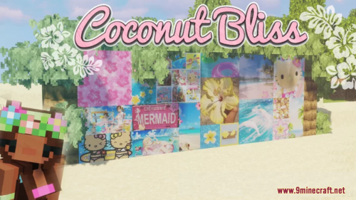 Coconut Bliss Resource Pack (1.20.6, 1.20.1) – Texture Pack Thumbnail