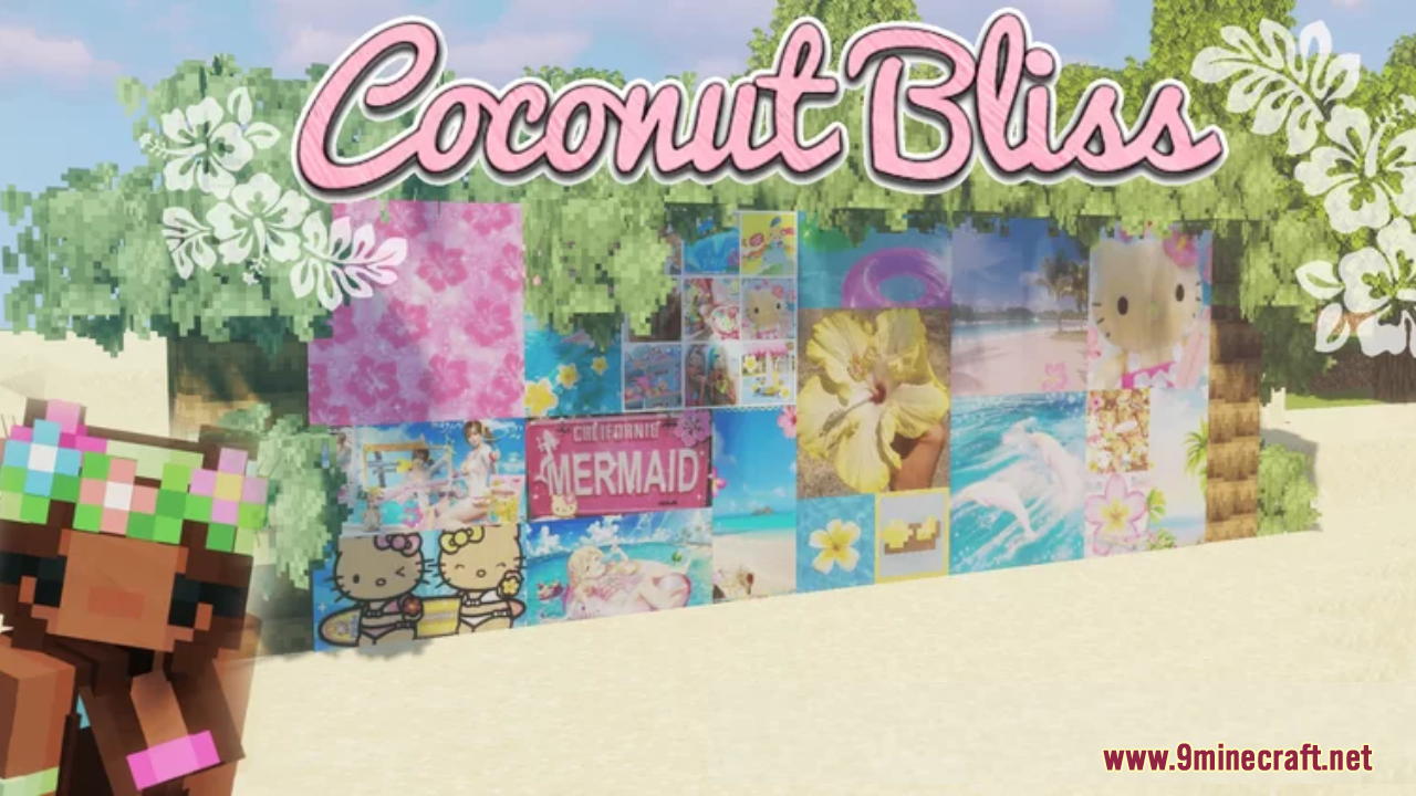 Coconut Bliss Resource Pack (1.20.6, 1.20.1) - Texture Pack 1