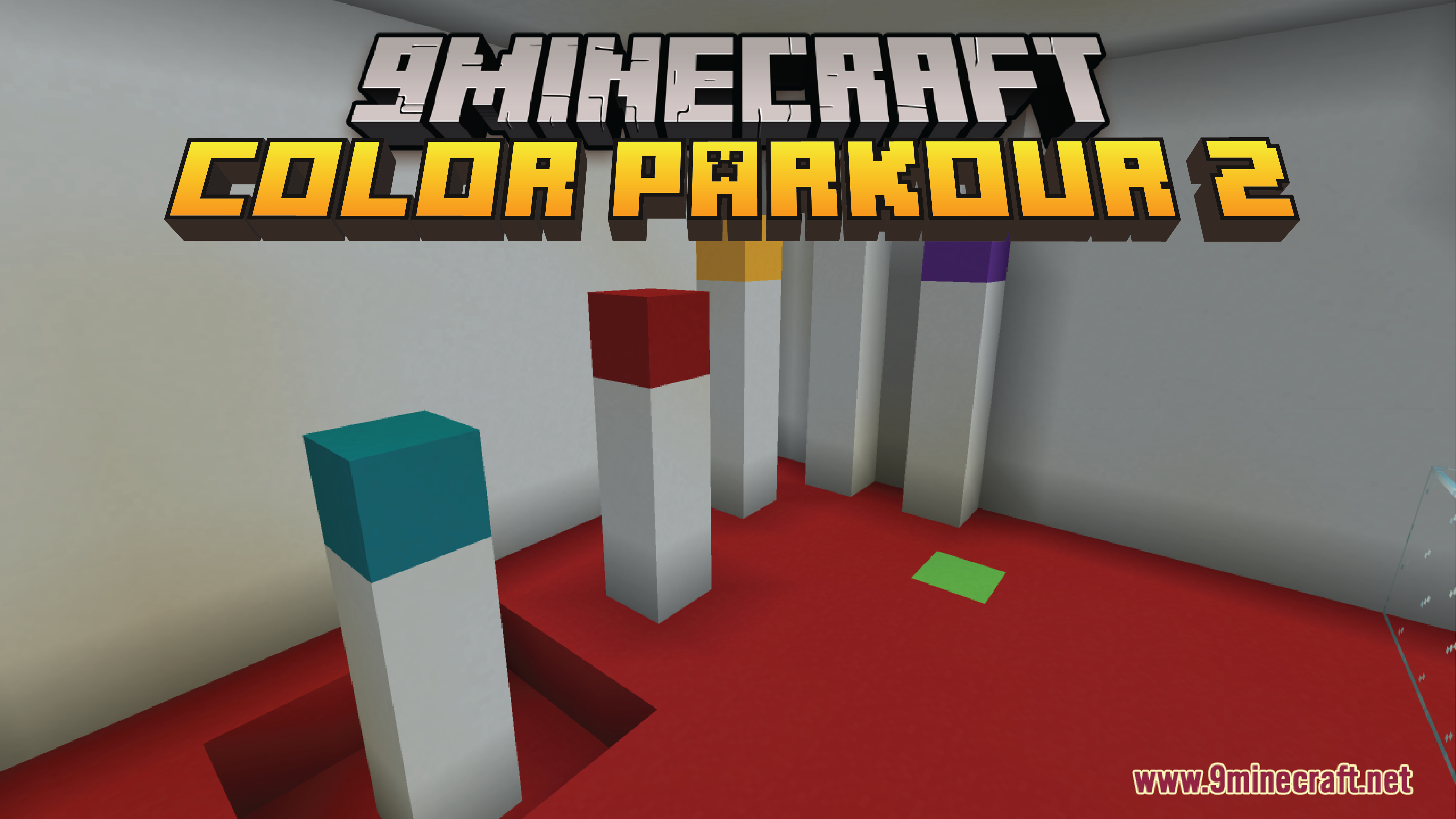 Color Parkour 2 Map (1.21.1, 1.20.1) - Continue Colorful Journey 1