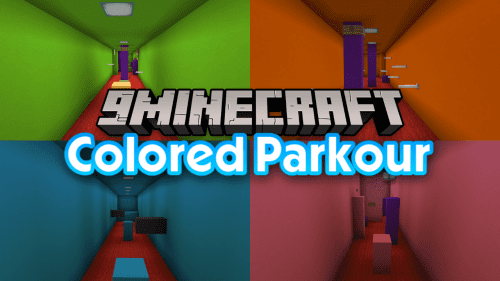 Colored Parkour Map (1.21.1, 1.20.1) – Leaps of Colors Thumbnail