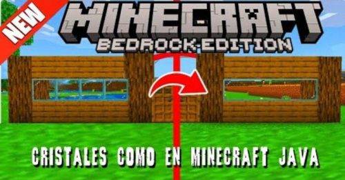 Connected Glass Borderless Texture Pack (1.20) – MCPE/Bedrock Fragile’s Pack Thumbnail