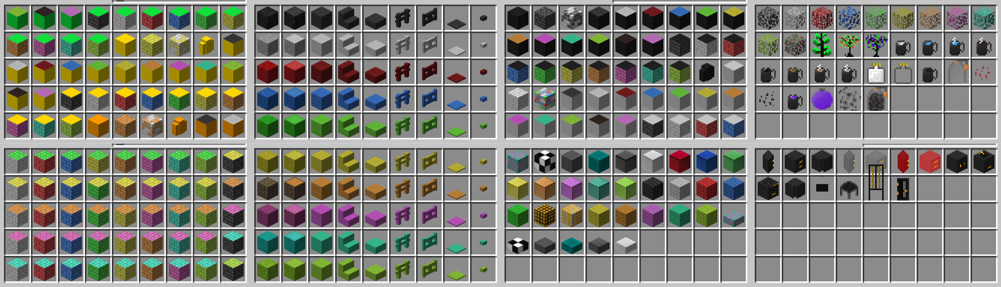 CookieCraft Building Blocks Mod (1.20.1, 1.19.4) - Colorful Blocks 2