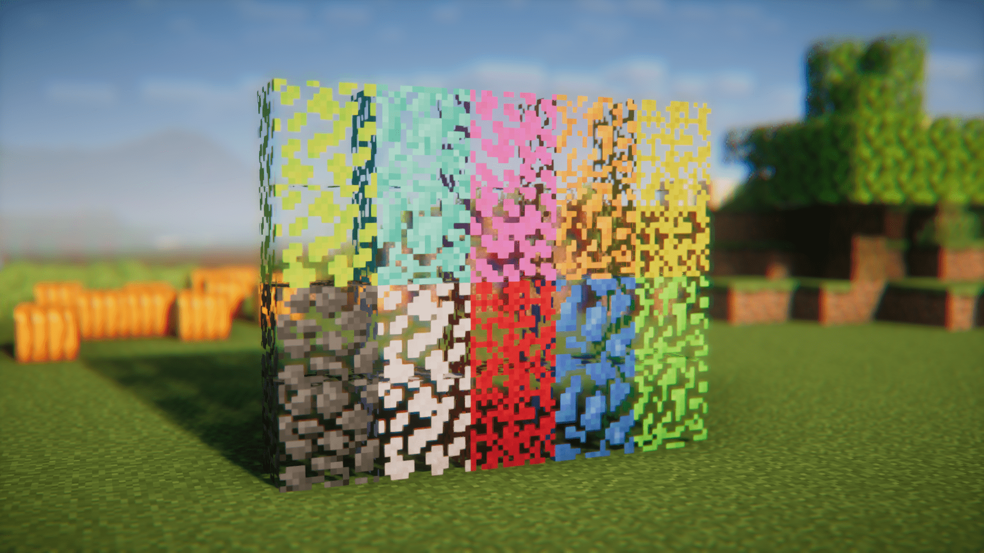 CookieCraft Building Blocks Mod (1.20.1, 1.19.4) - Colorful Blocks 3