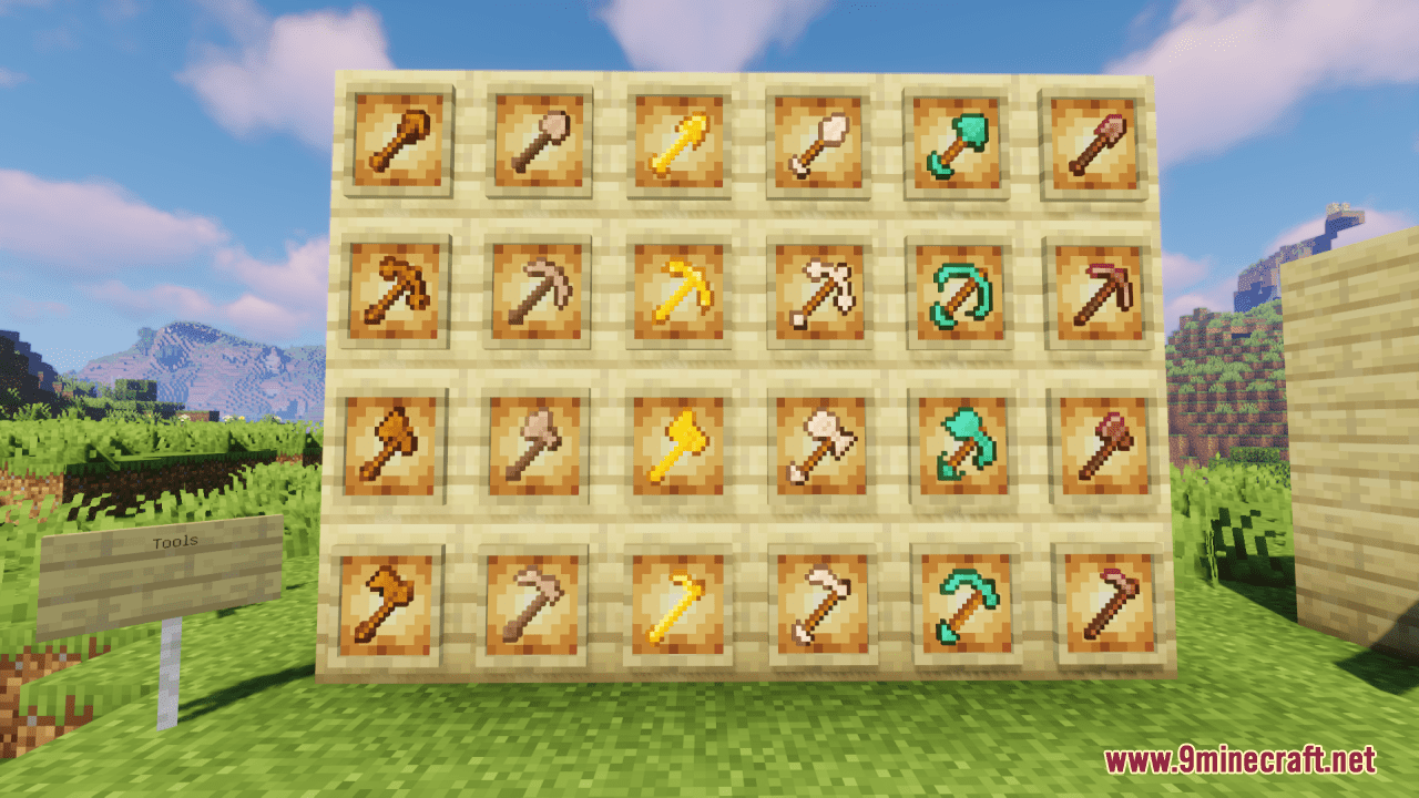 Cool Tools Resource Pack (1.20.6, 1.20.1) - Texture Pack 8