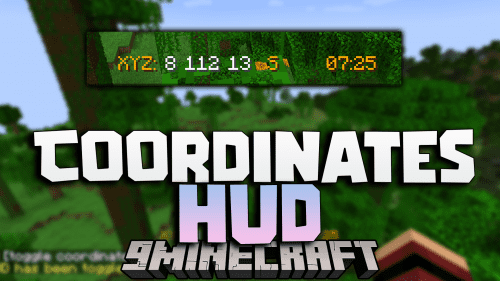 Coordinates HUD Data Pack (1.20.4, 1.20.1) – Never Lose Your Way Again Thumbnail