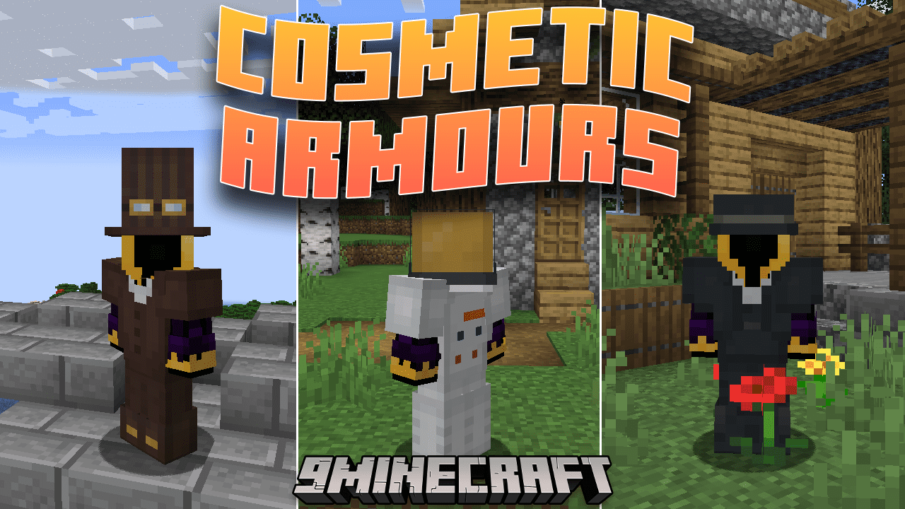 Cosmetic Armours Mod (1.20.4, 1.20.1) - Personalized Style 1