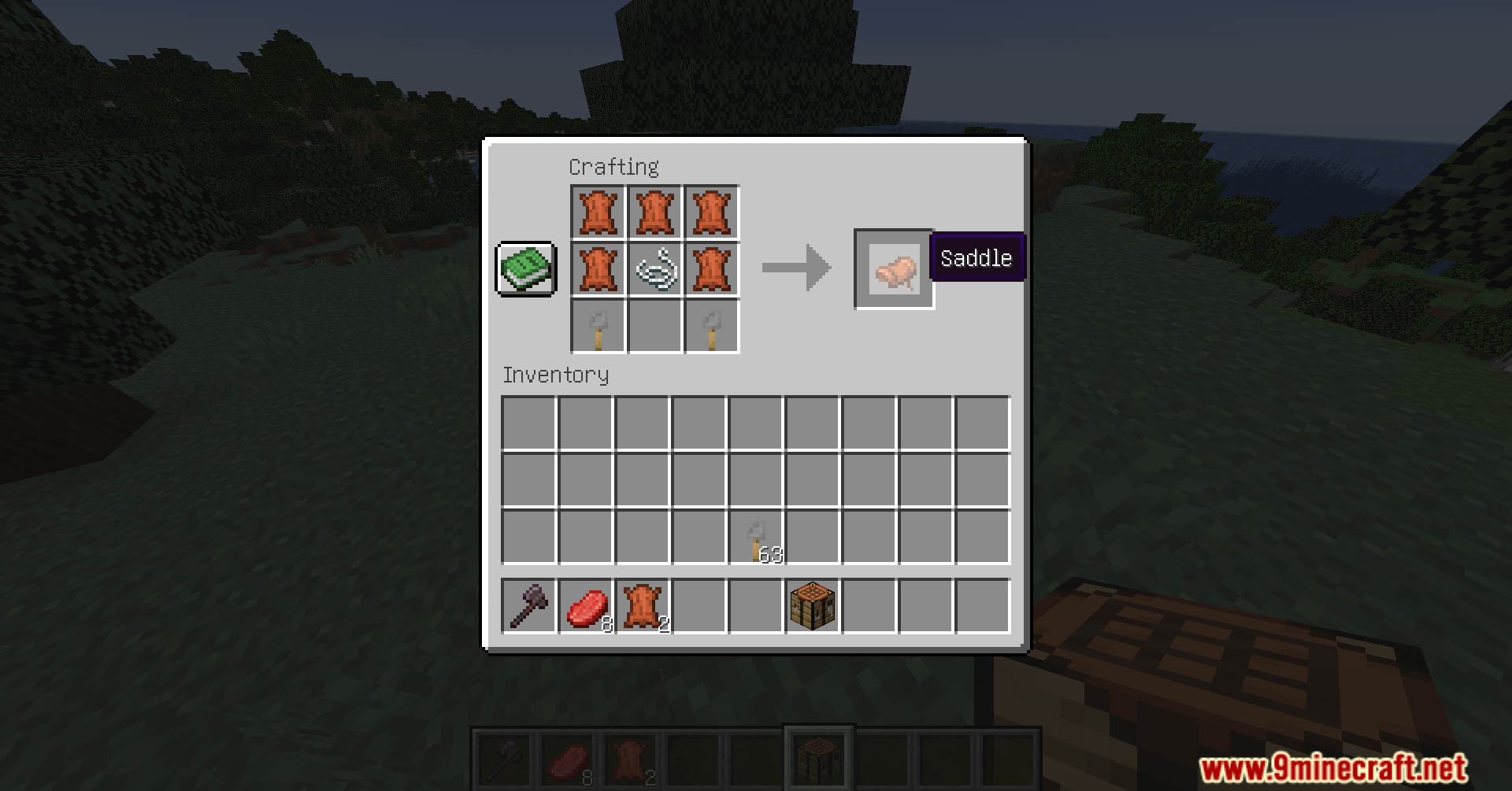 Craftable Saddles Data Pack (1.20.6) - A Data Pack for Saddle Creation 6