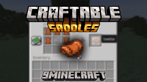 Craftable Saddles Data Pack (1.20.6) – A Data Pack for Saddle Creation Thumbnail