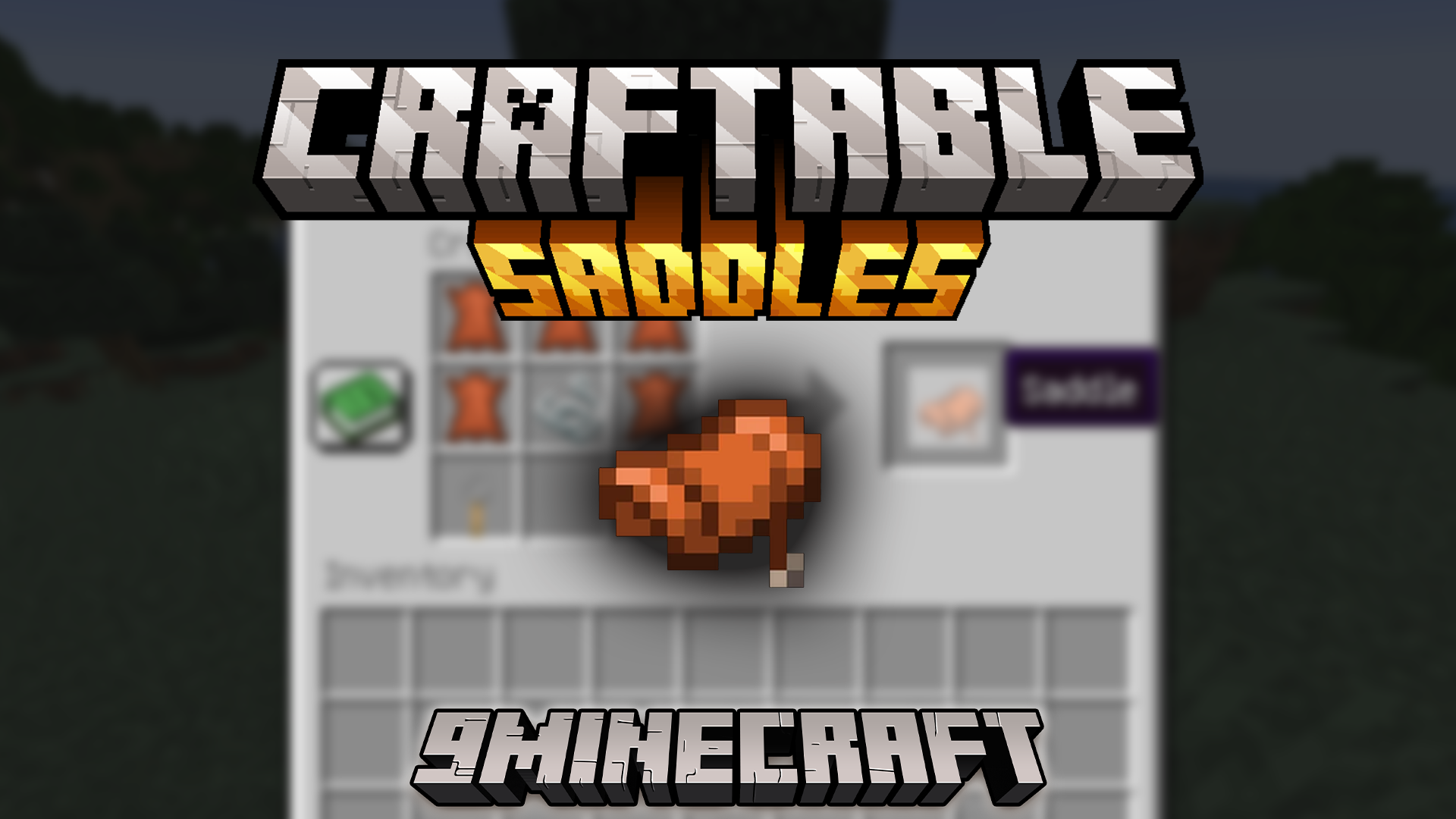 Craftable Saddles Data Pack (1.20.6) - A Data Pack for Saddle Creation 1