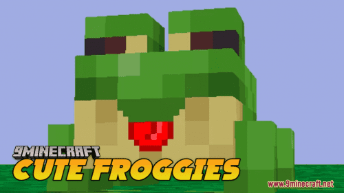 Cute Froggies Resource Pack (1.20.6, 1.20.1) – Texture Pack Thumbnail