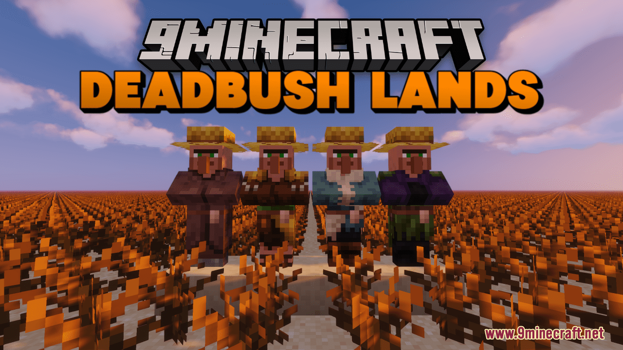 Deadbush Lands Map (1.21.1, 1.20.1) - Unordinary Survival Challenge 1