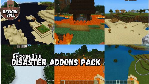 Disasters Addon (1.20) – MCPE/Bedrock Mod Thumbnail