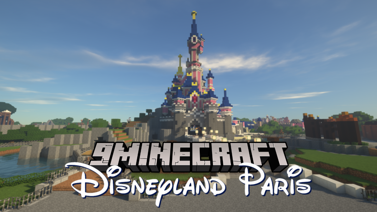 Disneyland Paris Minecraft Map (1.21.1, 1.20.1) - Where Dreams Come True 1