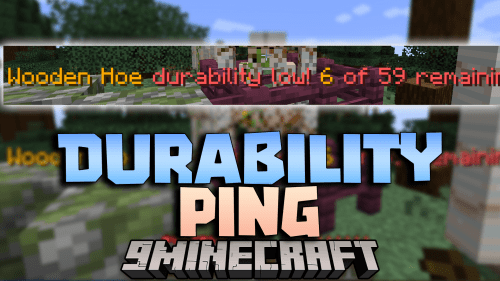 Durability Ping Data Pack (1.20.4, 1.20.1) – Never Get Caught Empty-Handed Thumbnail