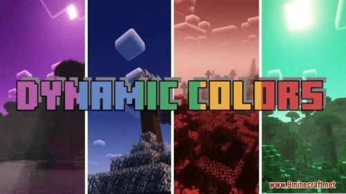 Dynamic Colors Resource Pack (1.20.6, 1.20.1) – Texture Pack Thumbnail