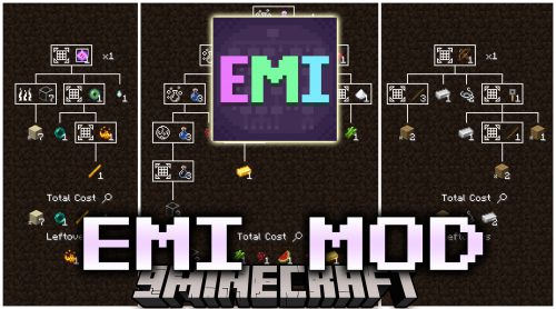 EMI Mod (1.21.1, 1.20.1) – Accessible Item and Recipe Viewer Thumbnail