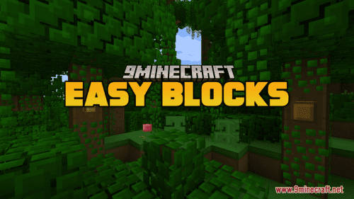 Easy Blocks Resource Pack (1.21.1, 1.20.1) – Texture Pack Thumbnail