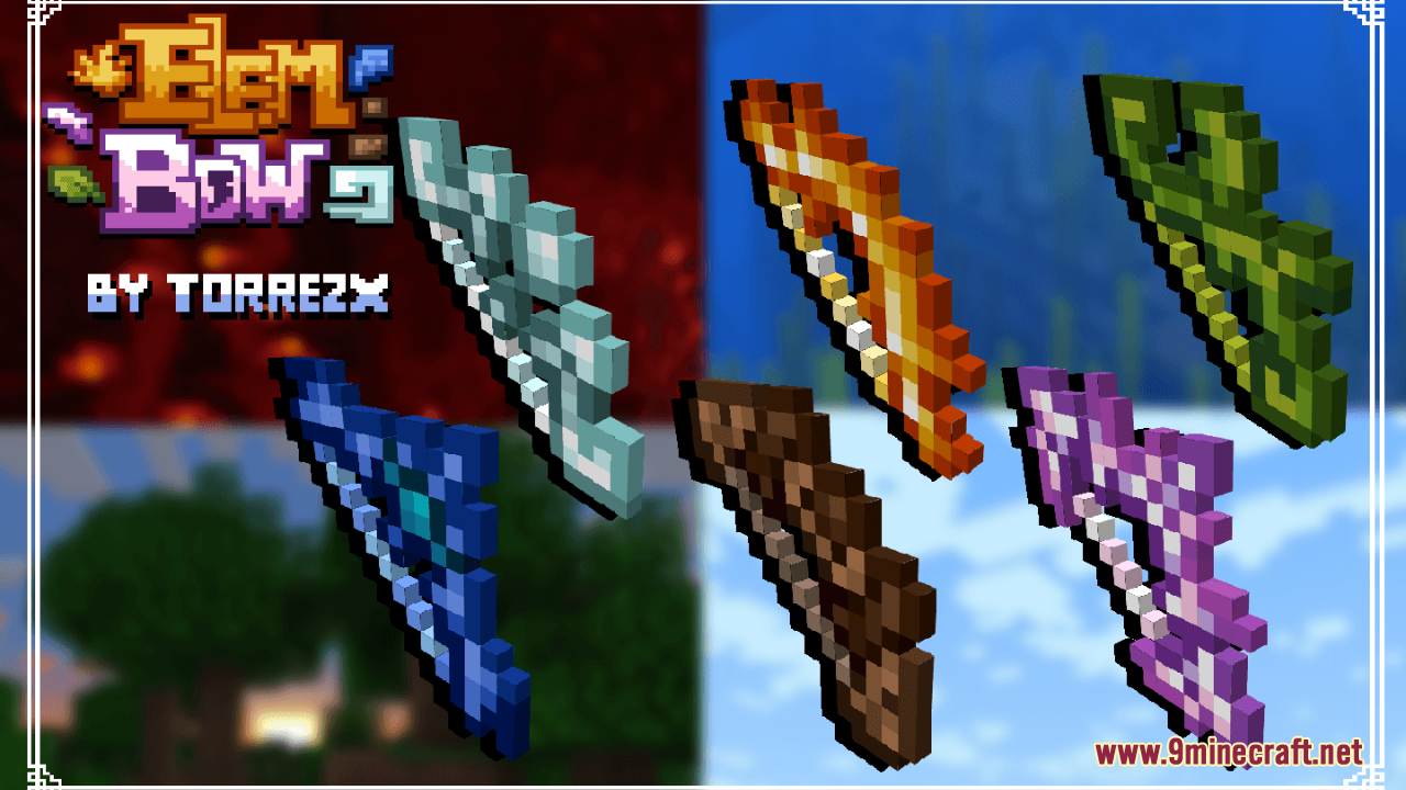 Elemental Bows Resource Pack (1.20.6, 1.20.1) - Texture Pack 1