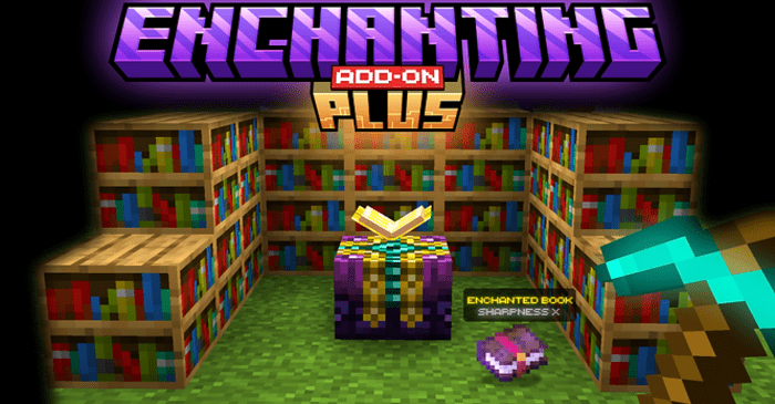 Enchanting Plus Addon (1.20) - MCPE/Bedrock Mod 1