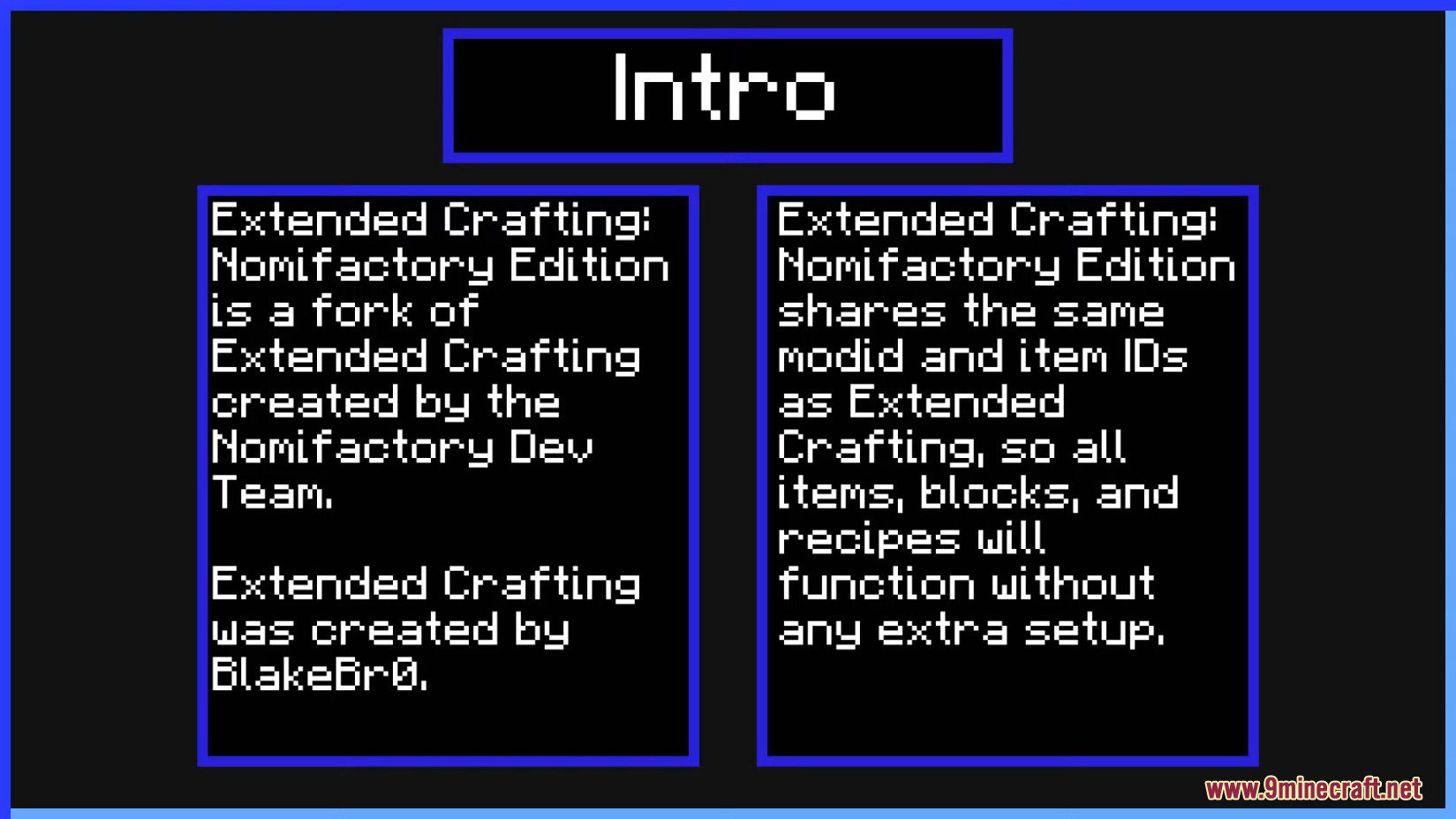 Extended Crafting Nomifactory Edition Mod (1.12.2) - Bigger Crafting Tables 2