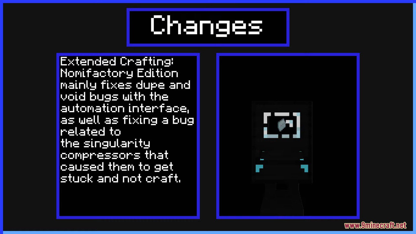 Extended Crafting Nomifactory Edition Mod (1.12.2) - Bigger Crafting Tables 3