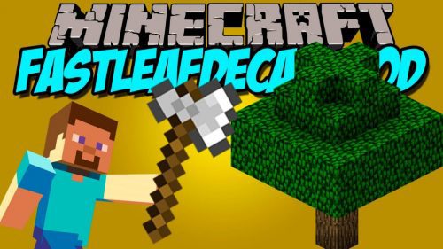 FastLeafDecay Mod (1.20.6, 1.20.1) – Speed Up Leaf Decay Thumbnail