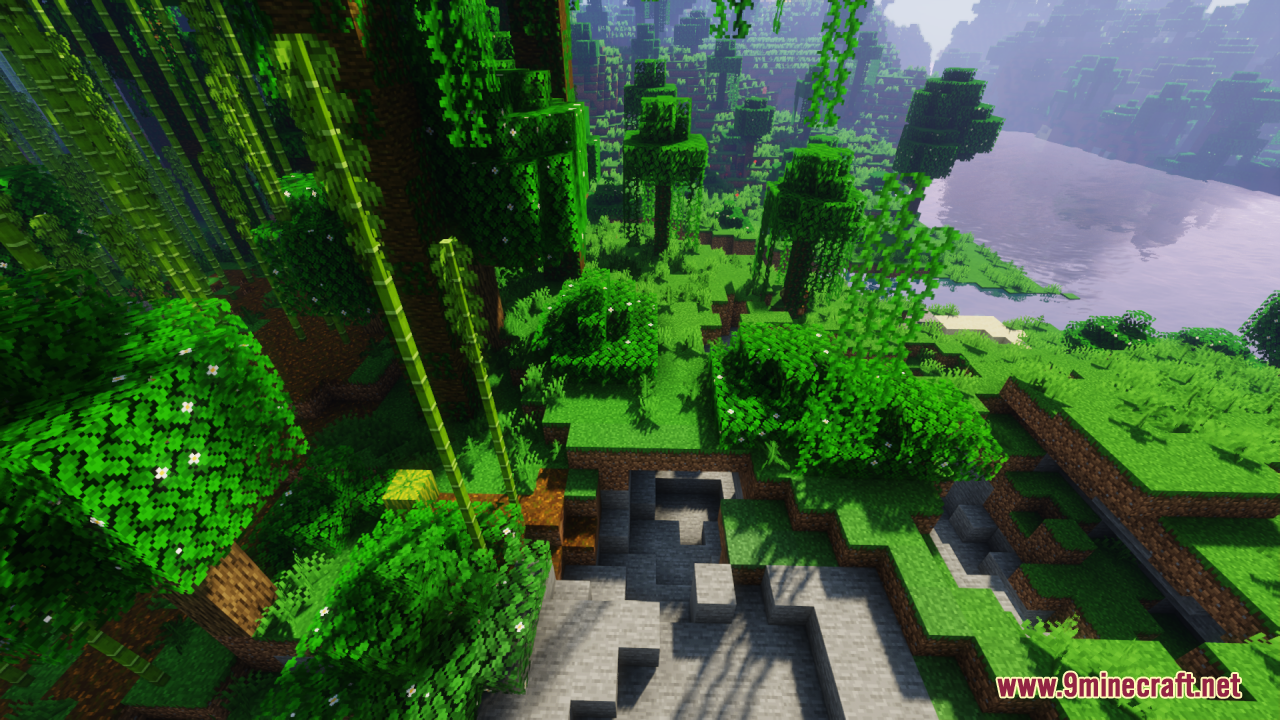 Flowered Oak Leaves Resource Pack (1.20.6, 1.20.1) - Texture Pack 13