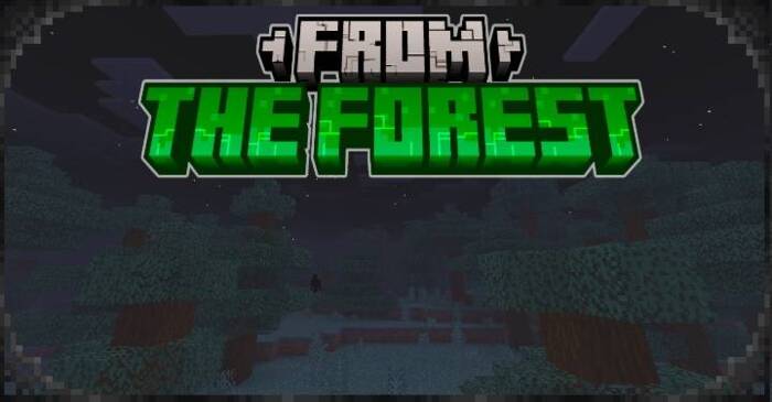 From The Forest Addon (1.21, 1.20) - MCPE/Bedrock Mod 1