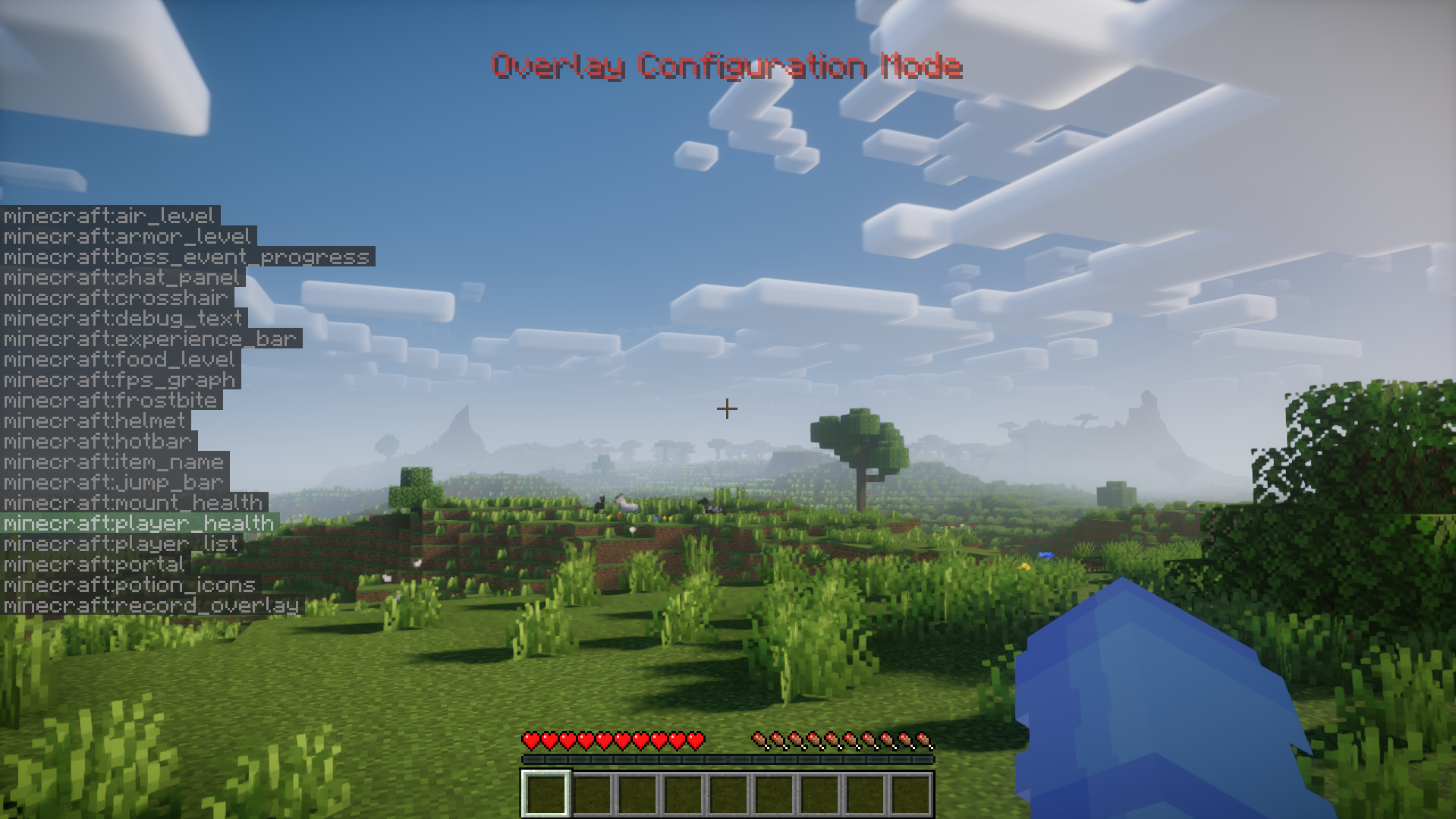 Giacomo's HUD Overlays Configurator Mod (1.20.2, 1.20.1) 3