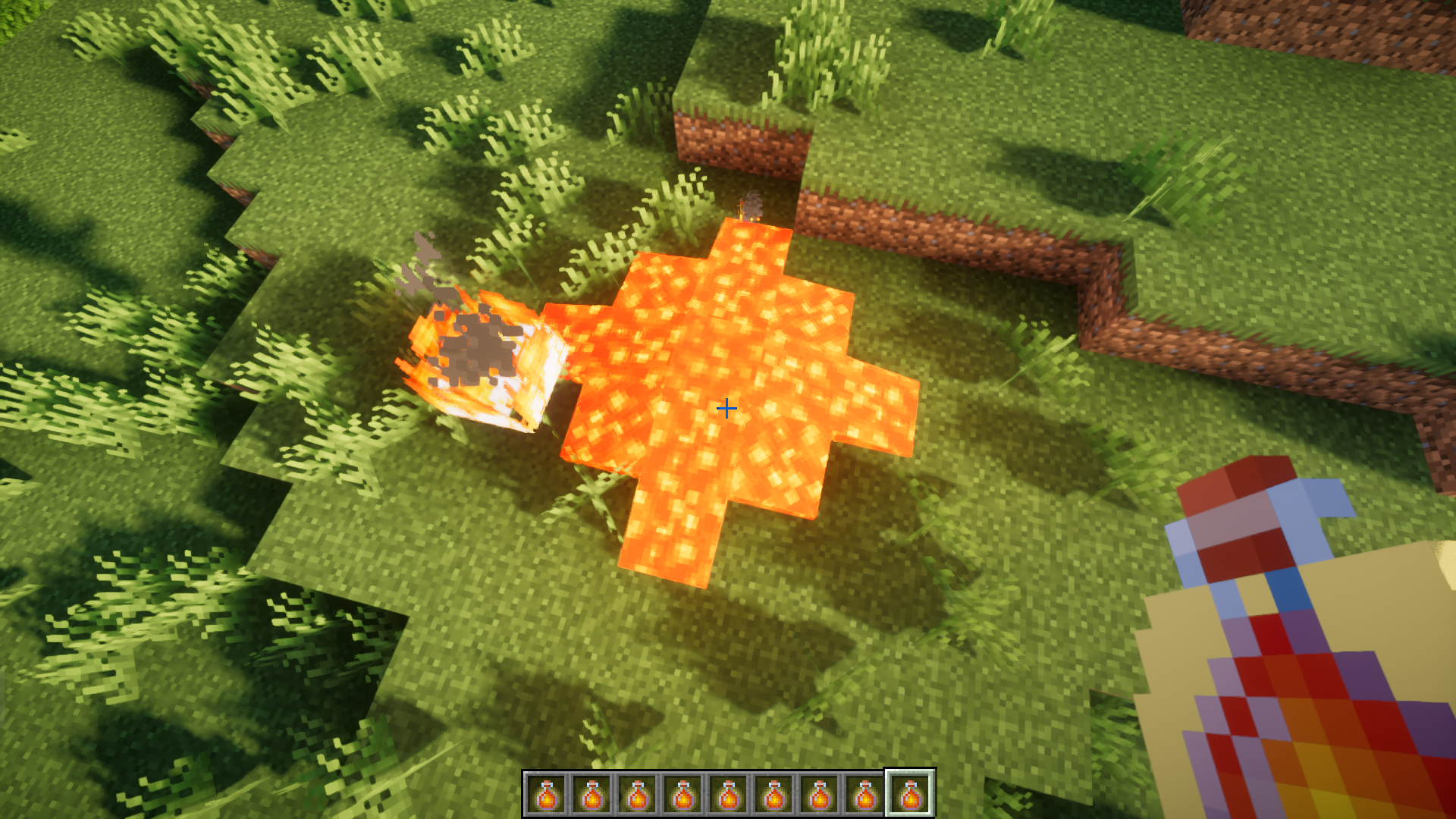 Giacomo's Lava Bottle Mod (1.20.2, 1.20.1) - Throwable Lava 8