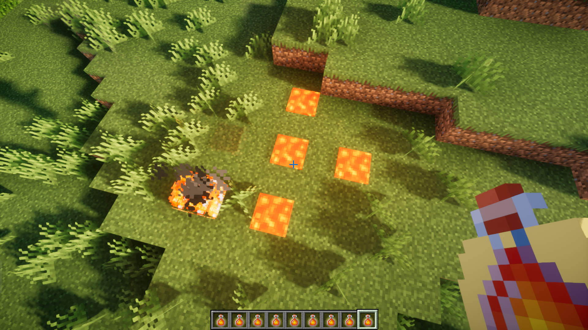 Giacomo's Lava Bottle Mod (1.20.2, 1.20.1) - Throwable Lava 9