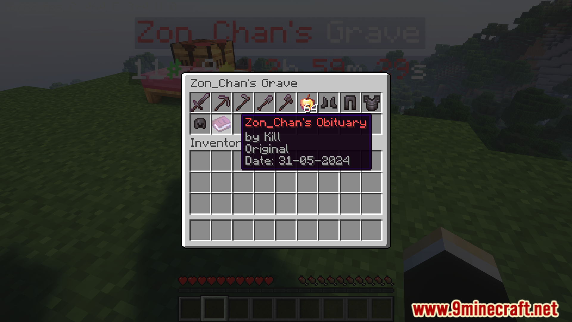 Graves Plugin (1.20.6, 1.20.1) - The Definitive Death Chest Plugin 4