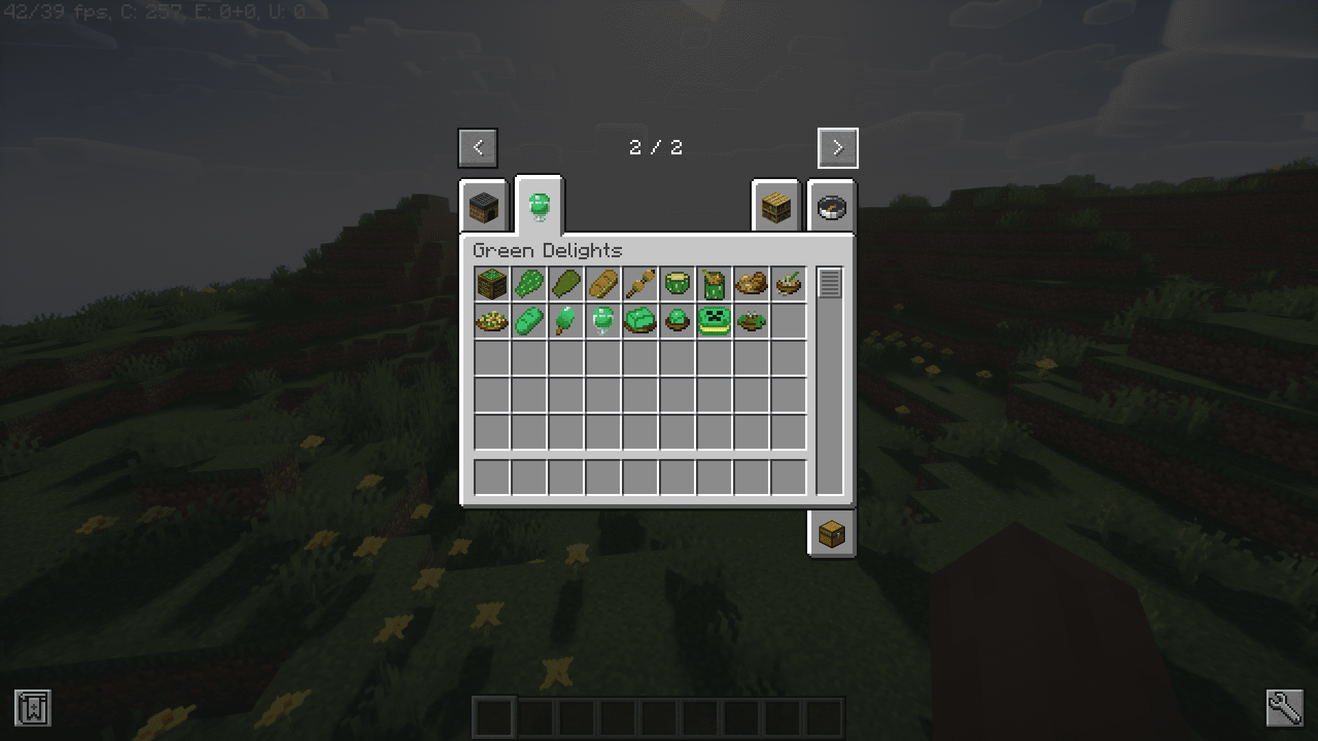 Green Delights Mod (1.20.1, 1.19.4) - Green Colored Food 3