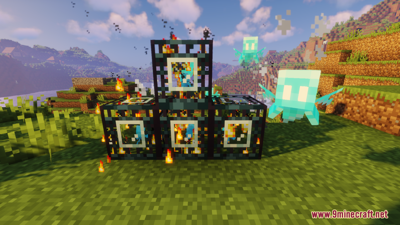 Holo Spawner Resource Pack (1.20.6, 1.20.1) - Texture Pack 11