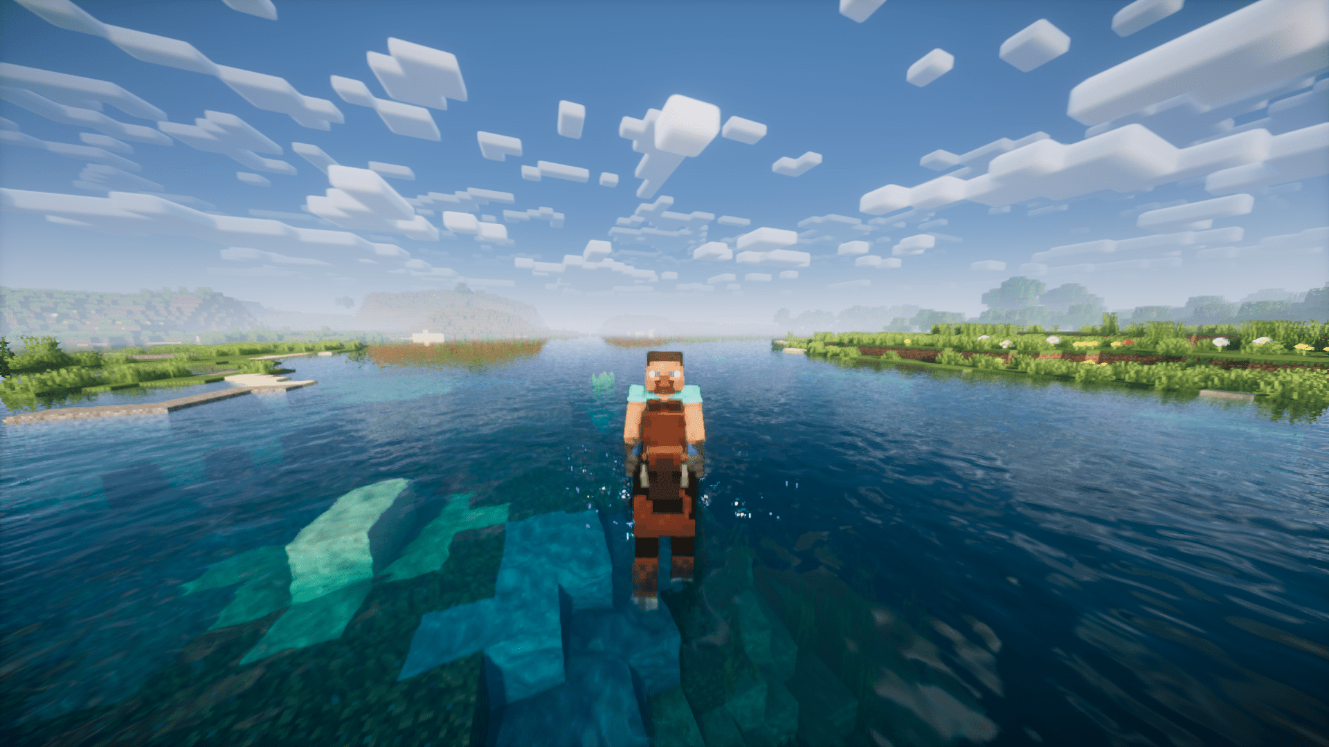 Horses Can Swim Mod (1.21.1, 1.20.1) - Swim While Riding Horses 6