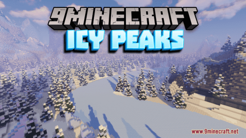 Icy Peaks Map (1.21.1, 1.20.1) – Boat Racing Track Thumbnail