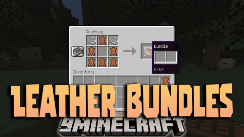 Leather Bundles Data Pack (1.20.6, 1.19.4) – Simplify Your Inventory Management! Thumbnail