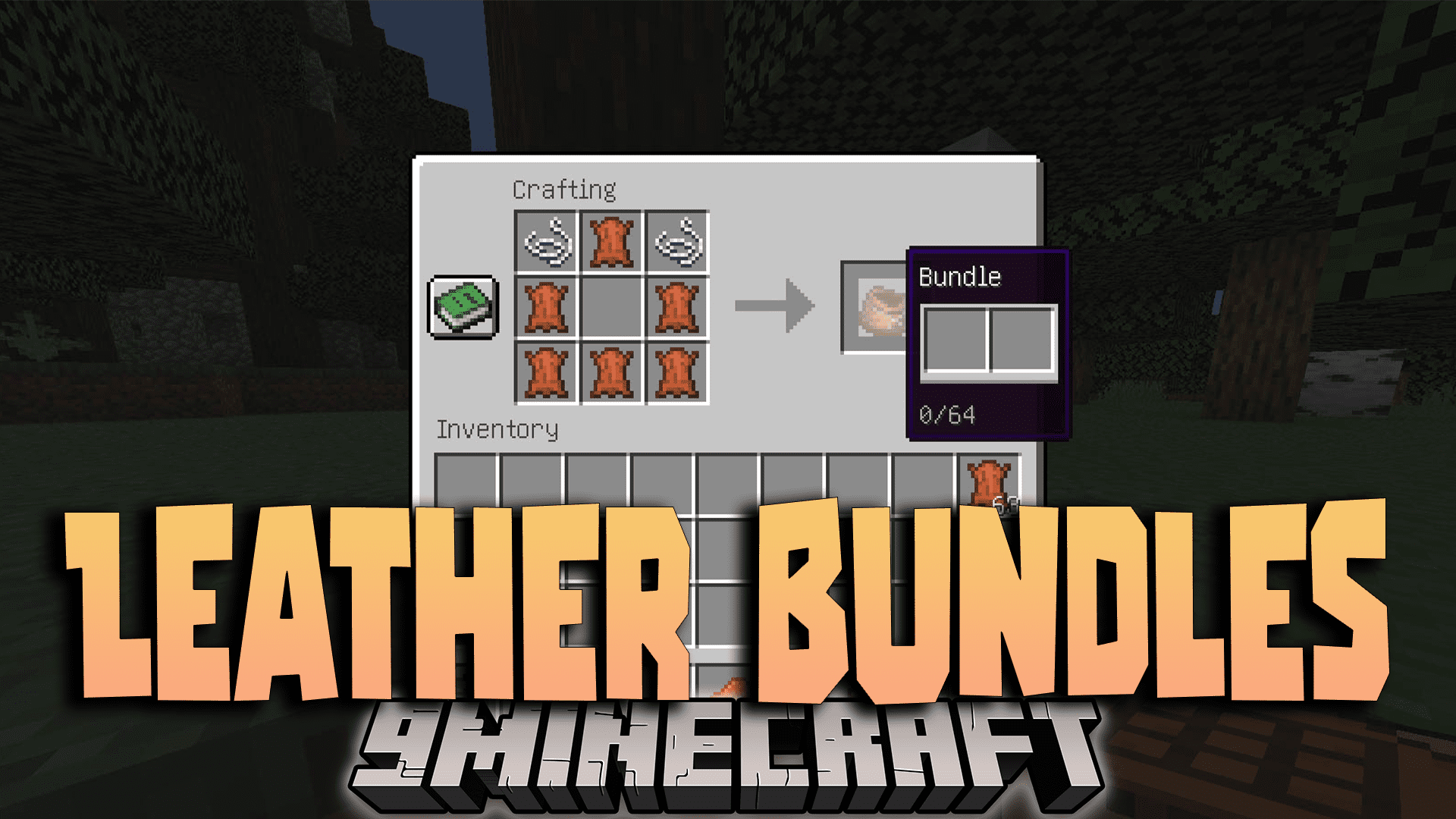 Leather Bundles Data Pack (1.20.6, 1.19.4) - Simplify Your Inventory Management! 1