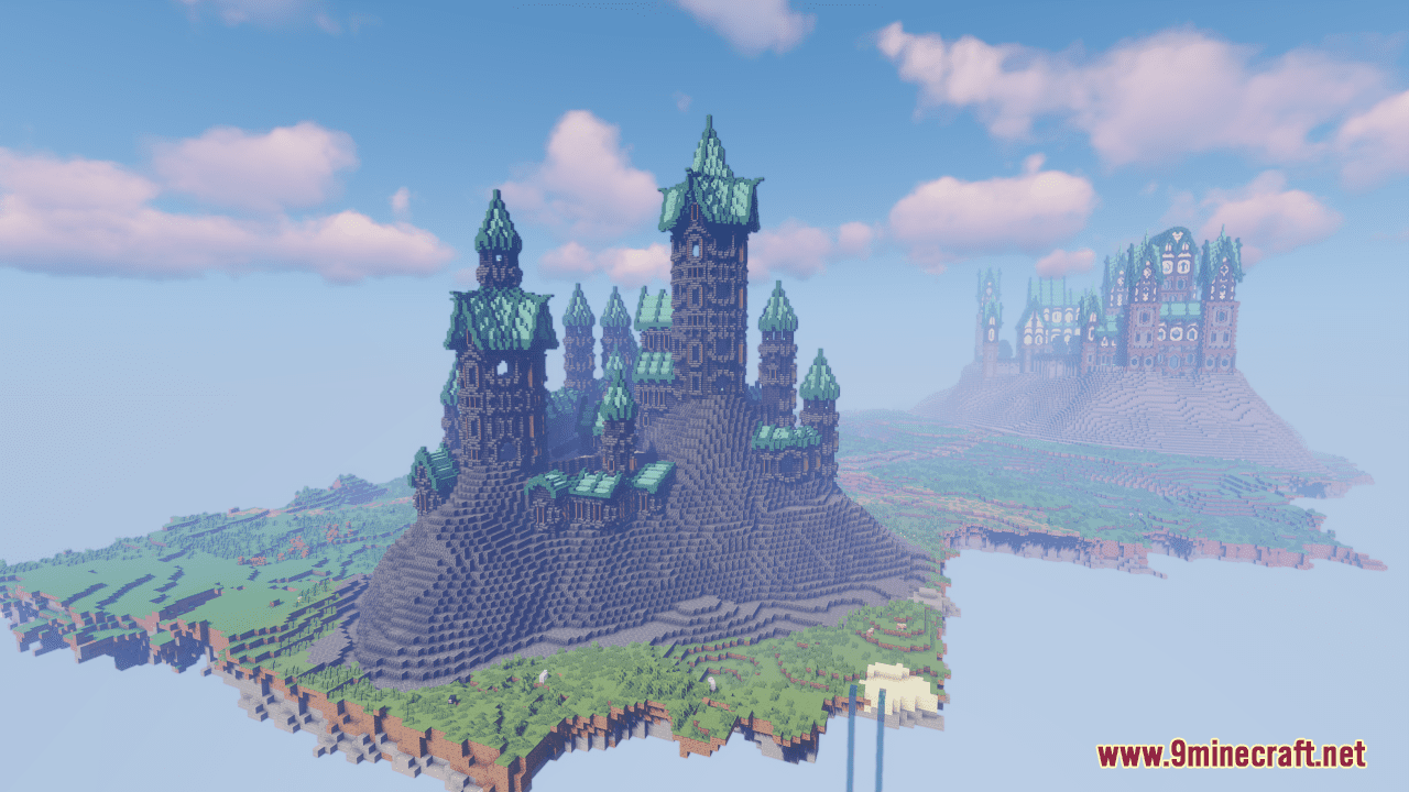 Light and Dark Castles Map (1.21.1, 1.20.1) - Outstanding Contrast 5