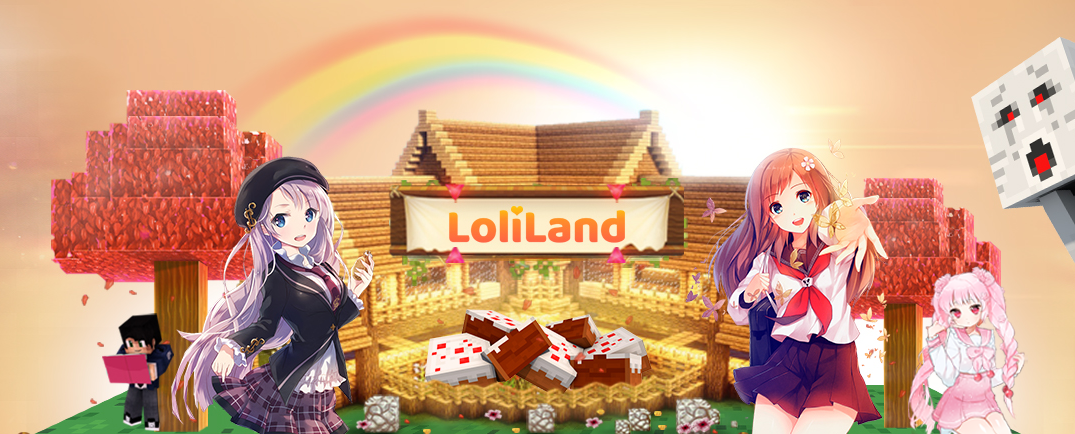 LoliLand Launcher (1.16.5, 1.12.2) - Explore The World of LoliLand 1