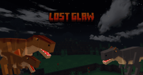 Lost Glaw Addon (1.20) – MCPE/Bedrock Dinosaur Mod Thumbnail
