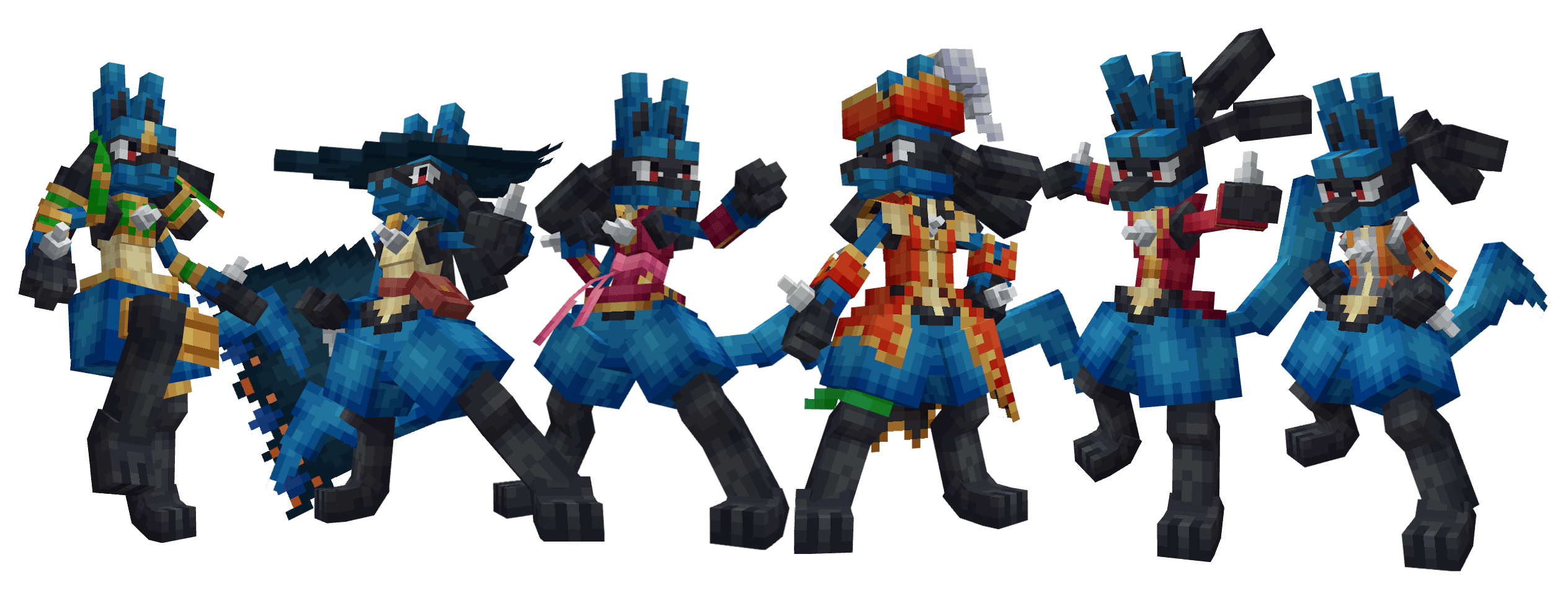 Lucario Overhaul Data Pack (1.20.1, 1.19.2) - Remodel of Riolu and Lucario 3